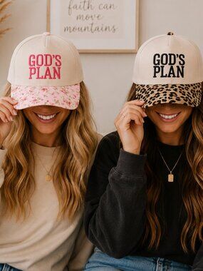 God's Plan Two Tone Cotton Hat
